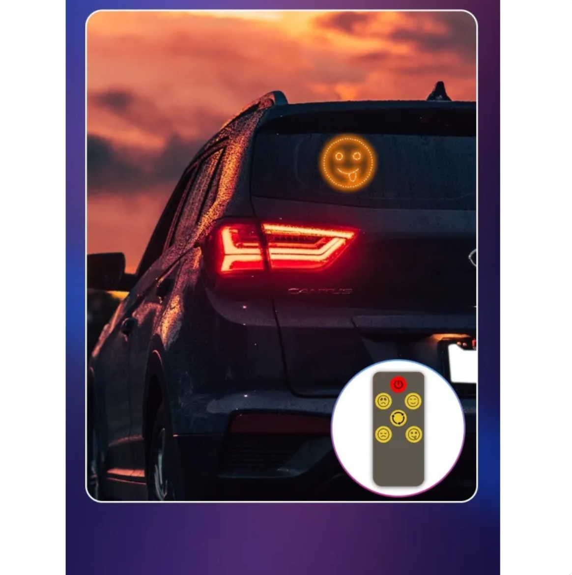 LED Gesture Rear Window Light