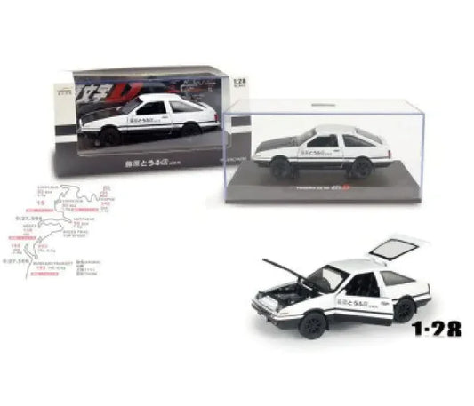 Modelo 86 Drift Clásico 1:32 Edición Retro JDM – Auto Deportivo Coleccionable con Base de Exhibición