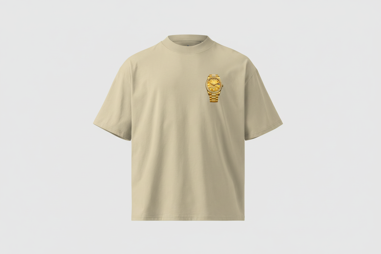 Lux O’Clock Signature Gold Edition – Camiseta Premium   | DE TODO UN POCO PR