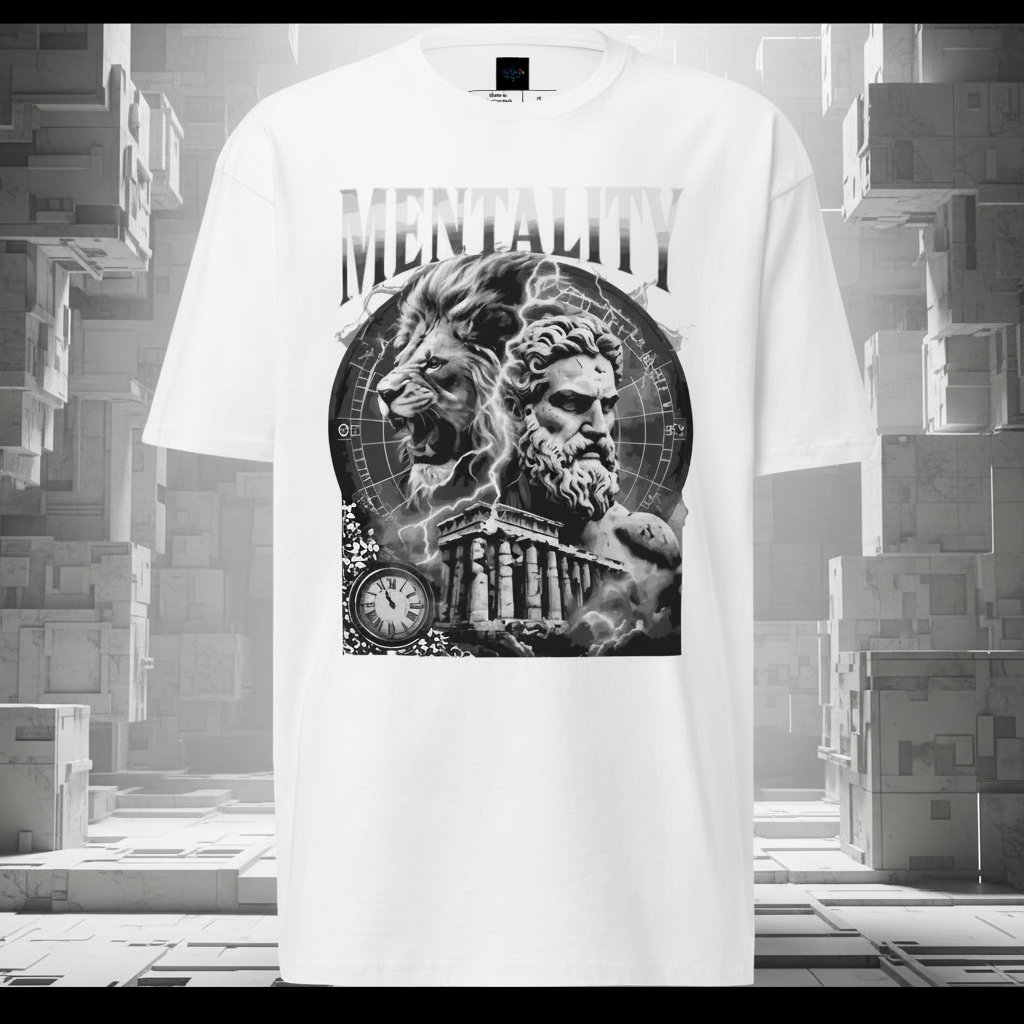 Camiseta Pesada  Diseño de Mentality Premium | DTUPPR