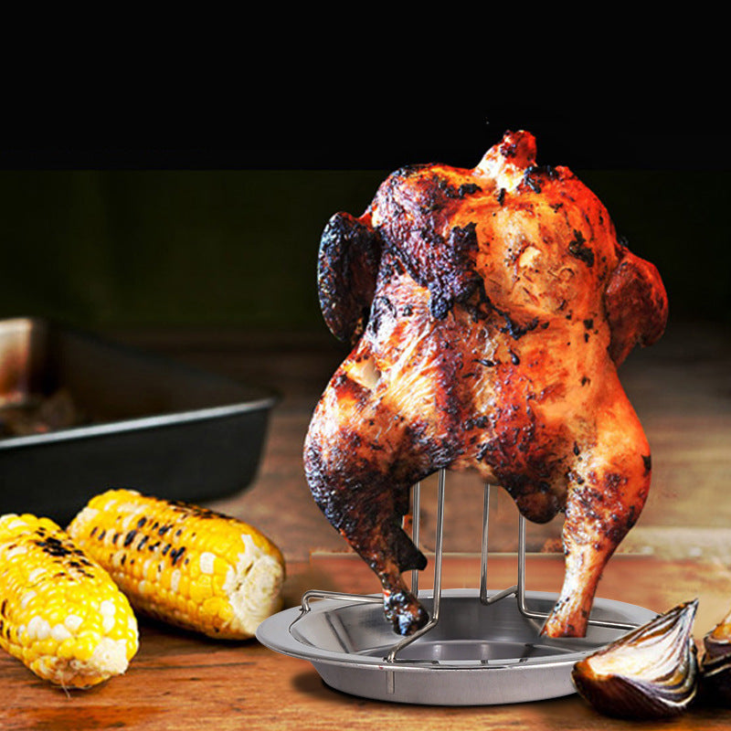 Sartén para Asar Pollo de Acero al Carbono Antiadherente