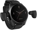 Generic KORONA Wearbuds Watch 2 Smart Wtach with Wireless EarbudsSmartwatch for MenFitness TrackerHeart RateAnswer CallSleep MonitorSports Smart Watch Long Time Standby middle BLACK