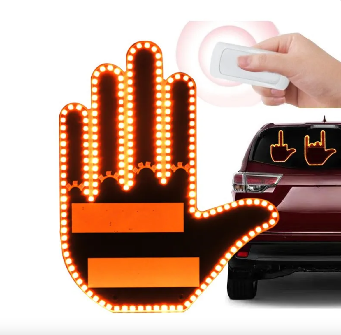 LED Gesture Rear Window Light