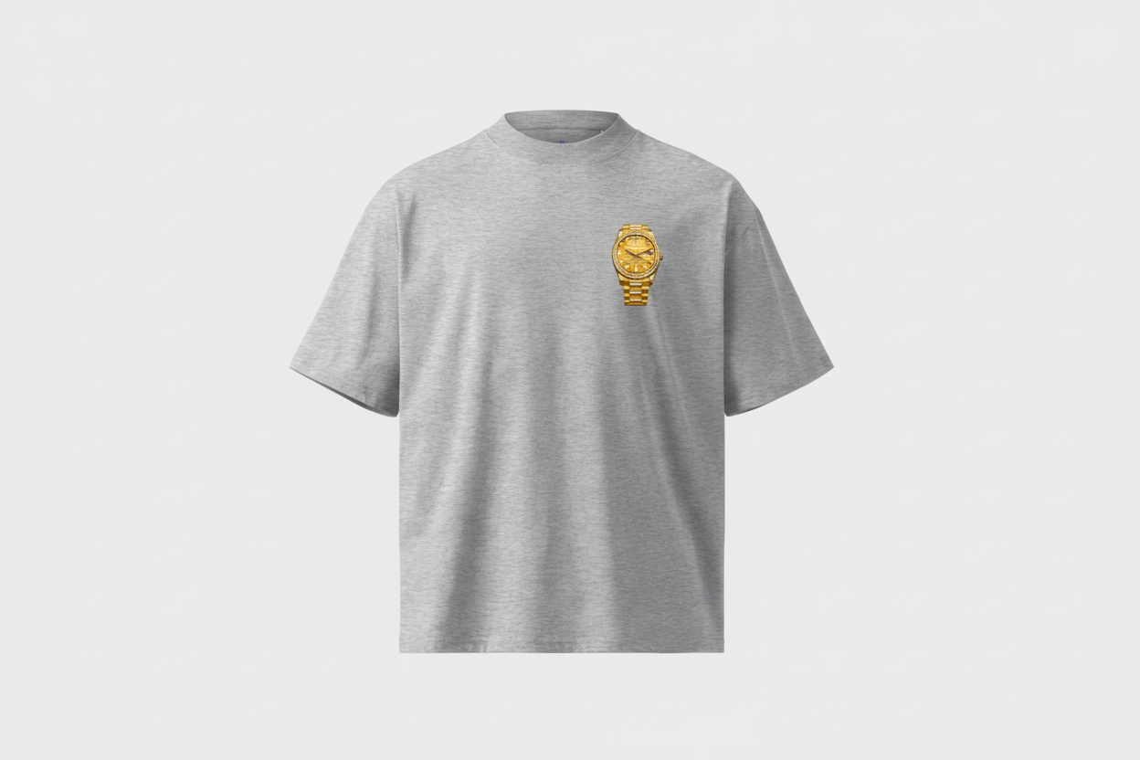Lux O’Clock Signature Gold Edition – Camiseta Premium   | DE TODO UN POCO PR