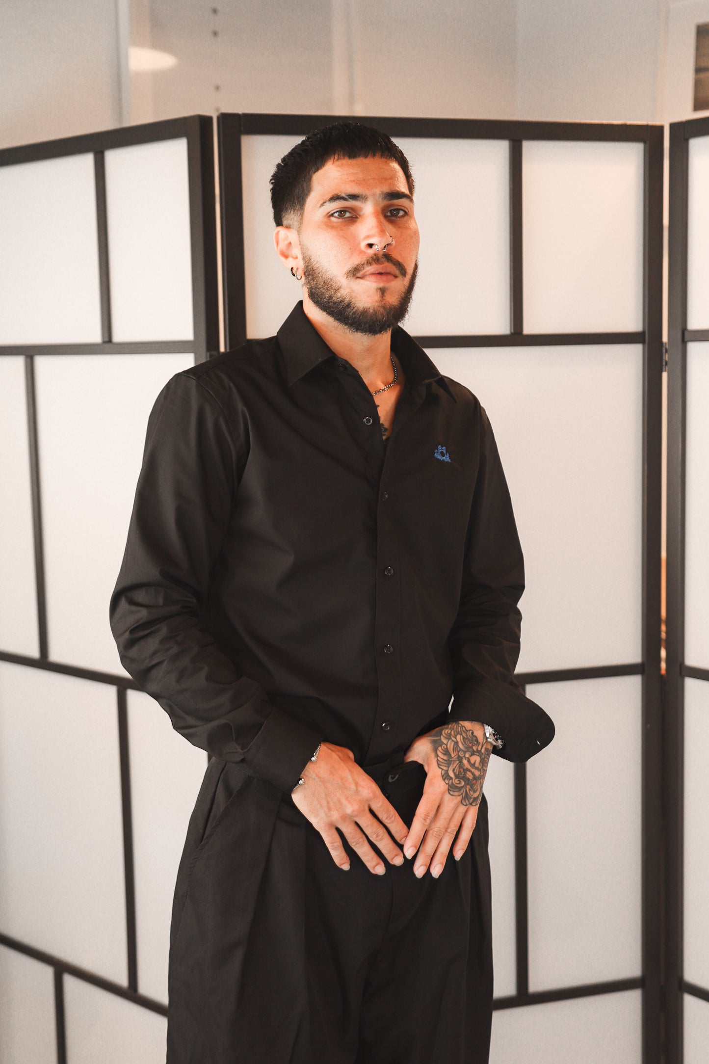 D’BORIKÍ™ | Camisa de Vestir Slim Fit Premium