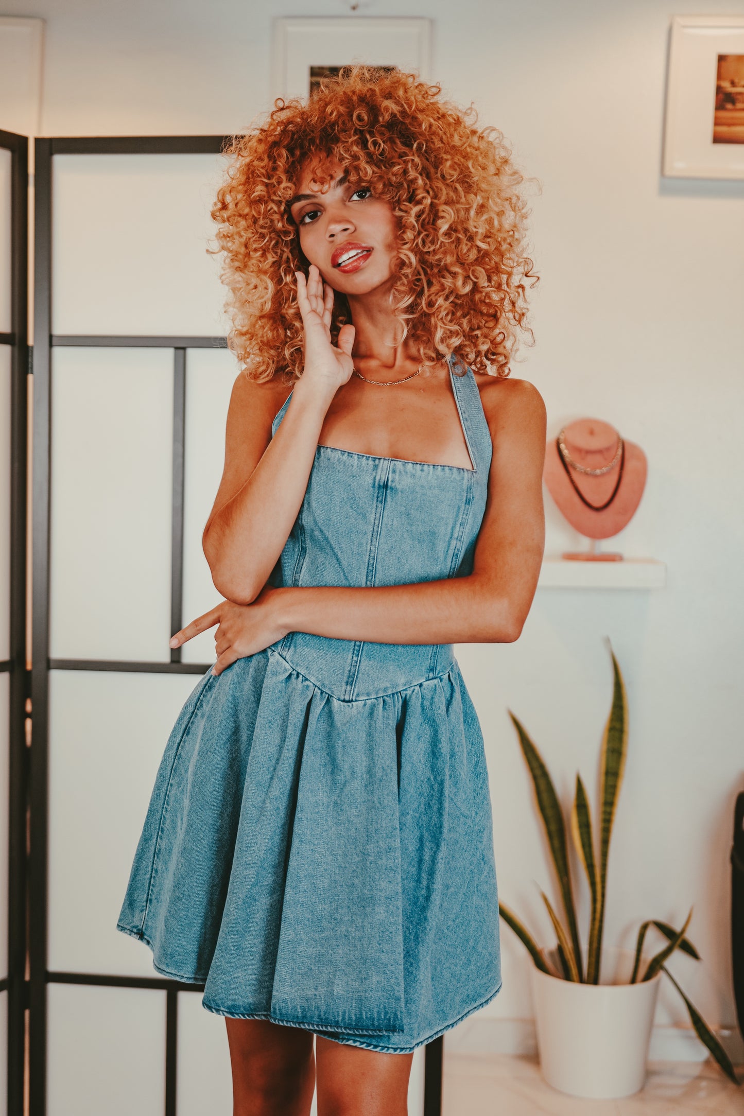 Azure Muse Dress | Aleja Boutique × DTUPPR Collection
