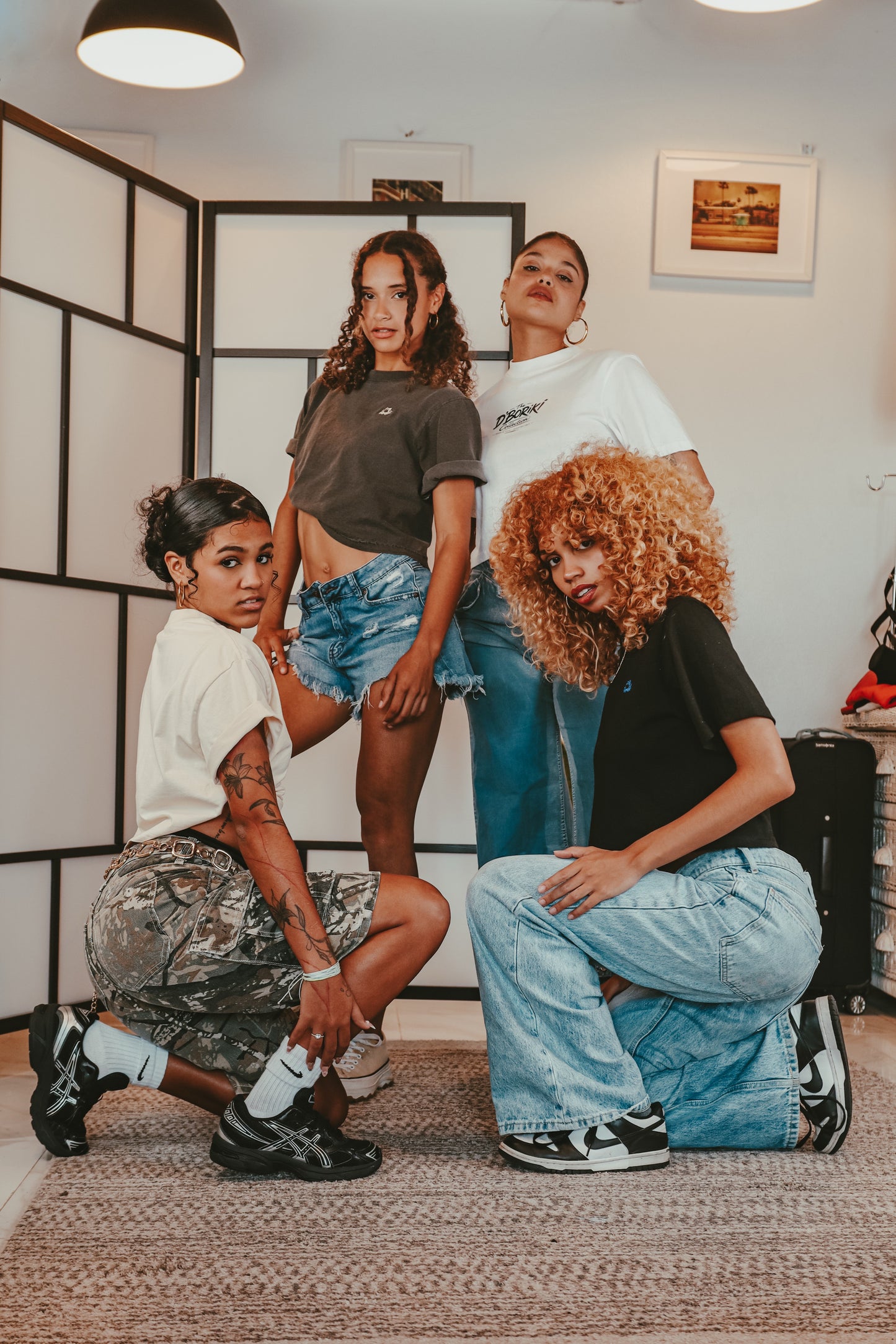 D’BORIKÍ Bordado Crop Top Premium