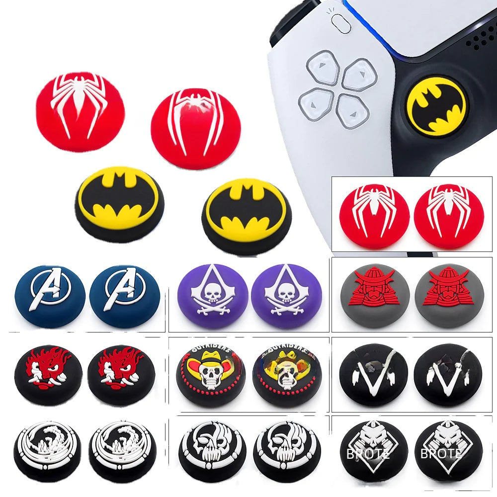 Tapas de Silicona para Joysticks de PS4, PS5 y Controles de Xbox