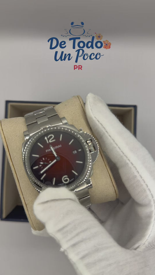 Panerai Luminor Due Burgundy Dial 42mm – Ref. PAM01539