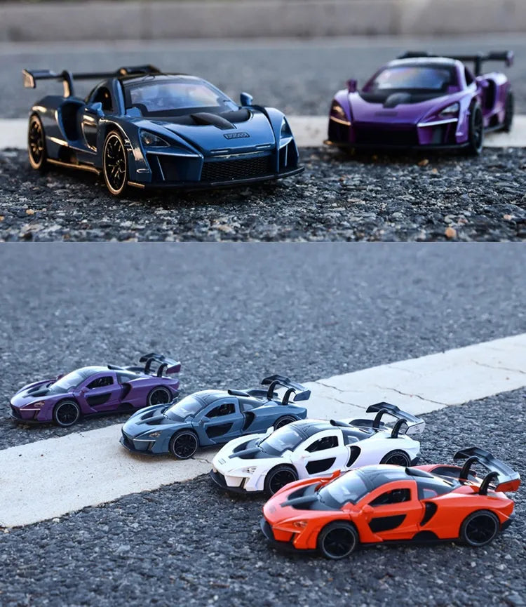 Supercar Miniatura Interactivo – Luces & Sonido Realista