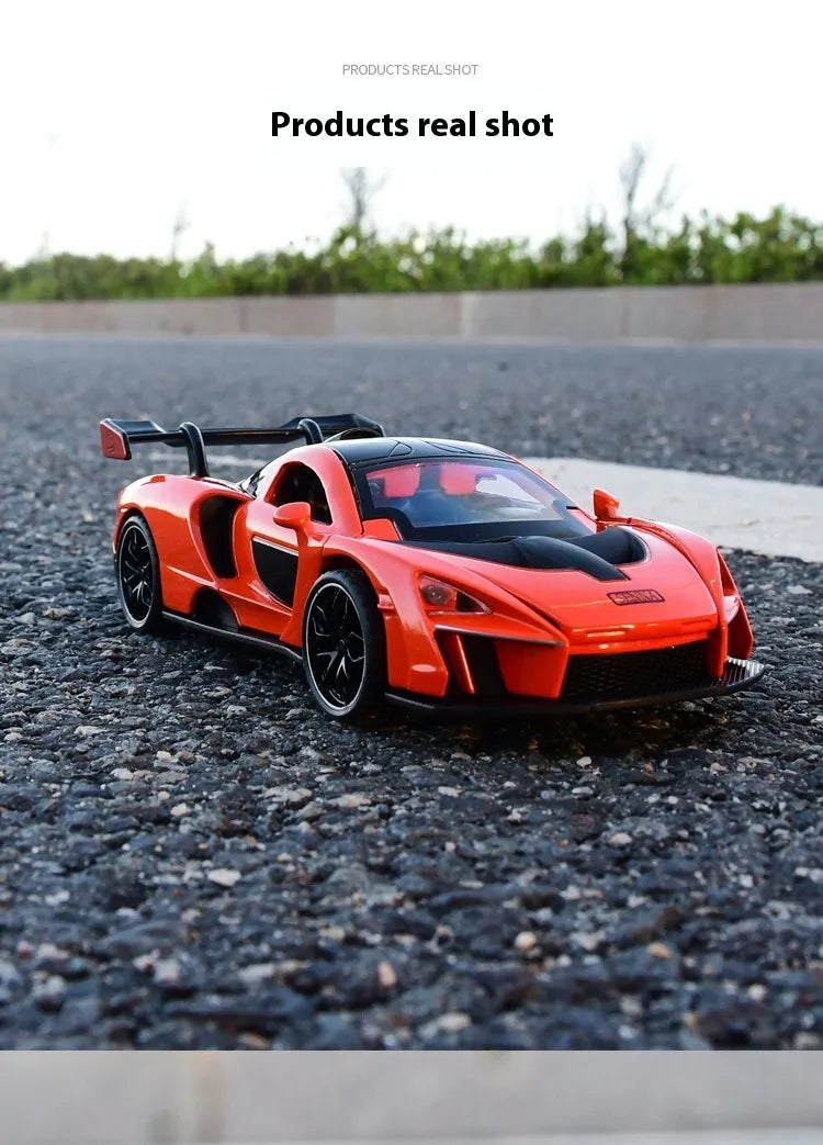 Supercar Miniatura Interactivo – Luces & Sonido Realista