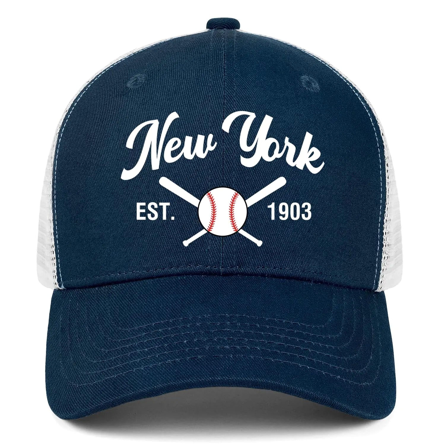 Gorra Negra Olitarxer para Hombres y Mujeres, Gorra de Béisbol de Malla Bordada, Gorras Trucker, Regalos de Ropa Juvenil, Gorras Snapback