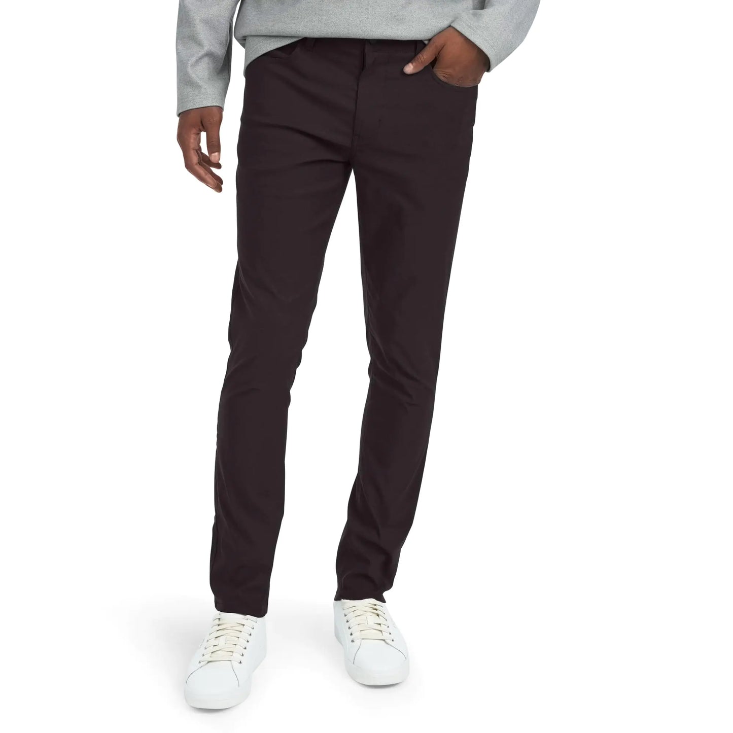 Executive Tech Stretch Pants – Slim Fit 5 Pocket Design