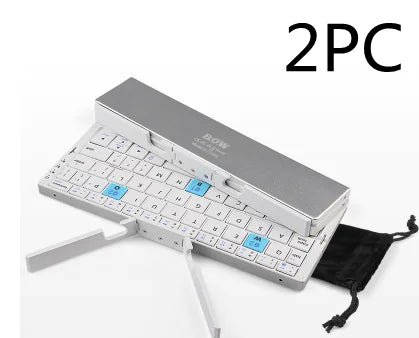 Teclado Inalámbrico Bluetooth Plegable Mini
