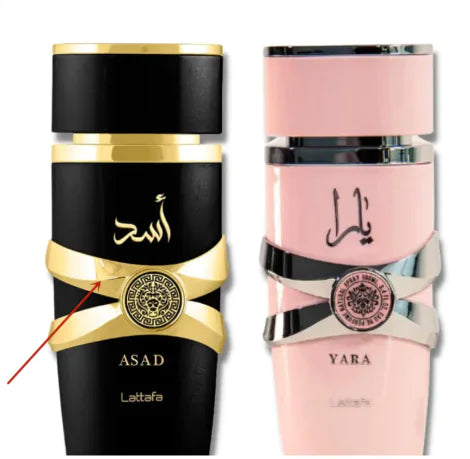 Lattafa Perfume Set | Asad &amp; Yara Eau de Parfum