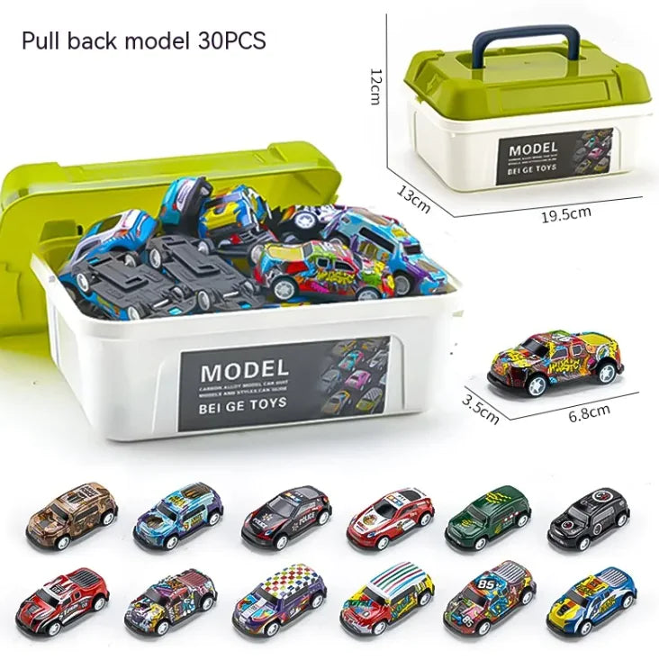 🏎️ “Mega Set de Carritos Metálicos Pull-Back – Colección Racing (20 / 30 / 50 Piezas)”
