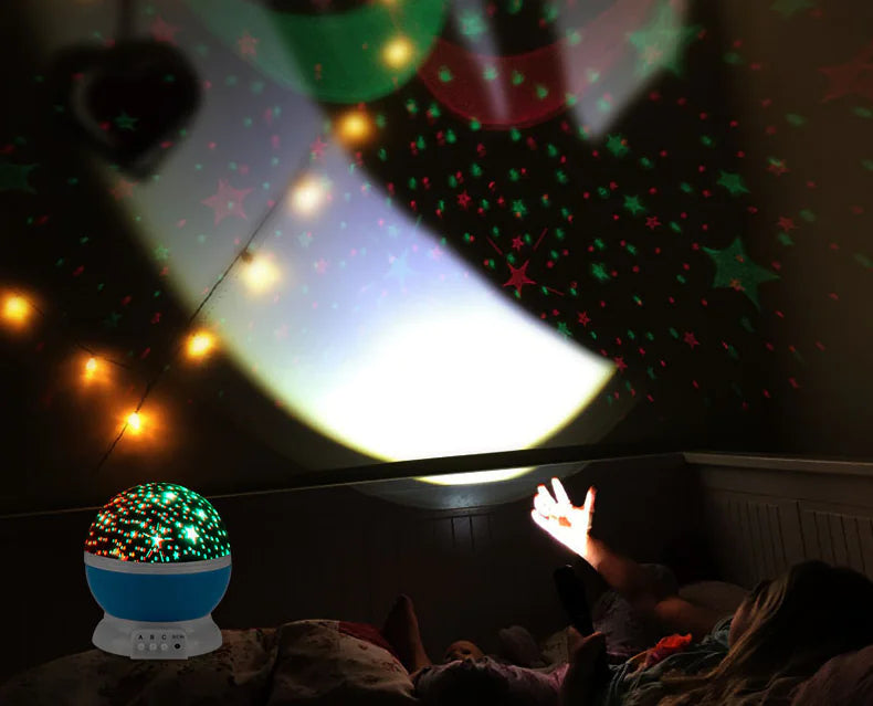 Luz Nocturna Proyector de Estrellas LED
