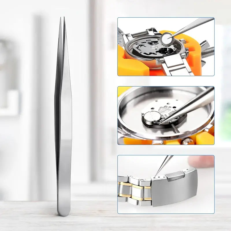 Kit de Reemplazo de Batería de Reloj con Herramientas para Hombres